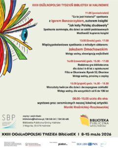 Program wydarzeń, treść jak w artykule