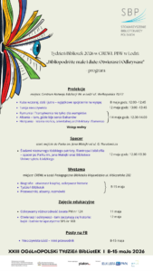 plakat z programem, treść w artykule